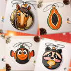 Cute and Cozy Christmas Ornaments - Paperback Coloring Book (Amazon Edition, 74-90 GSM)