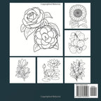 Blooming World - Paperback Coloring Book (Amazon Edition, 74-90 GSM)