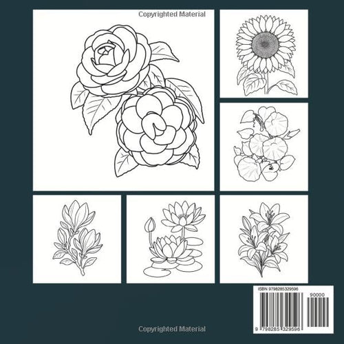 Blooming World - Paperback Coloring Book