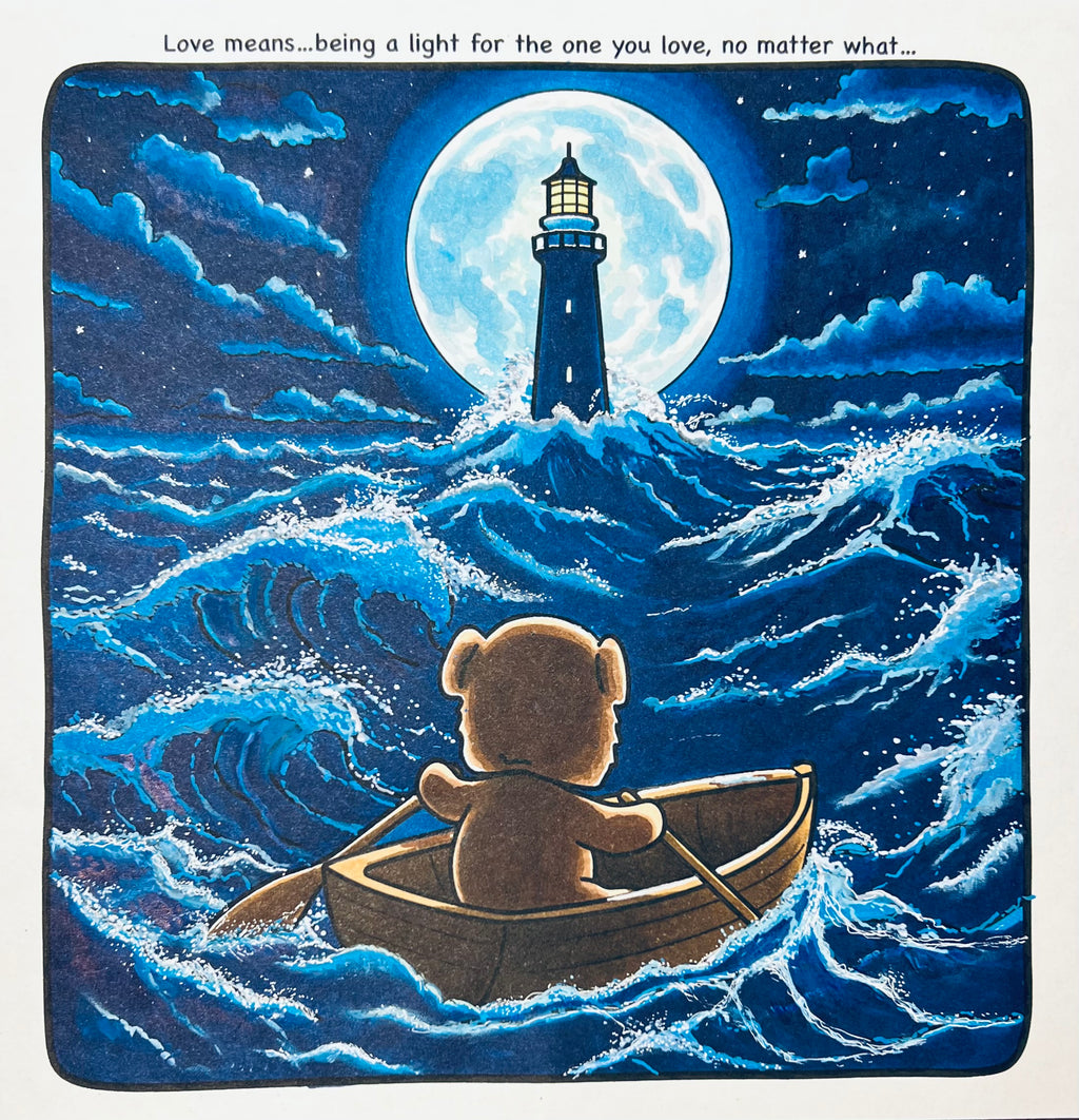 Love Means - Hardcover Coloring Book