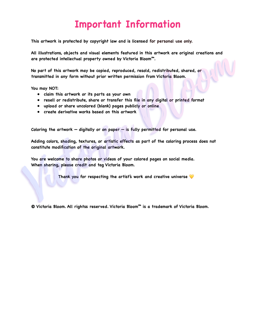 Free Digital Download - Practice Page - Strawberry