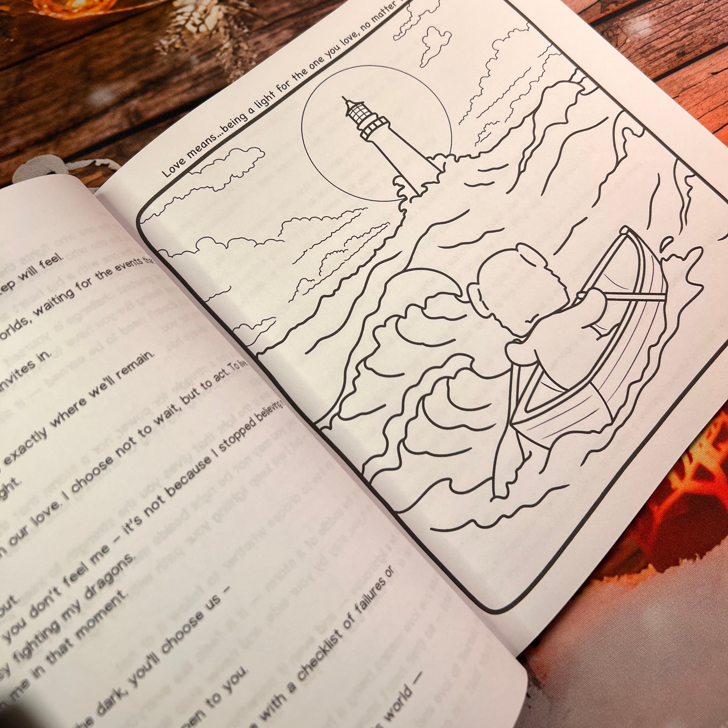 Love Means - Paperback Coloring Book