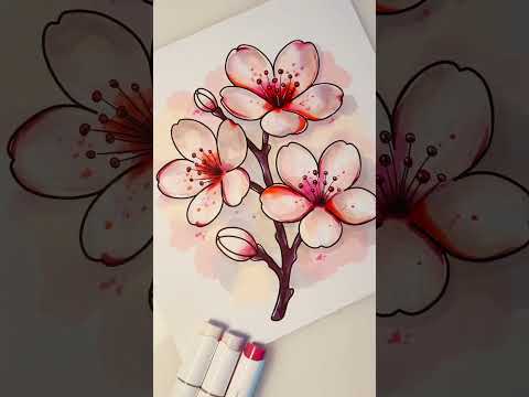 Blooming World - Cardstock Coloring Book (170 GSM Premium Bond, Top Wire-O binding, Black Lines)