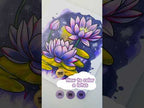 Blooming World - Cardstock Coloring Book (170 GSM Premium Bond, Top Wire-O binding, Black Lines)