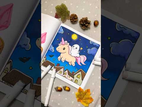 Ghosty Cuties - Paperback Coloring Book