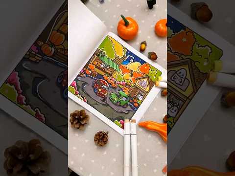 Ghosty Cuties - Paperback Coloring Book