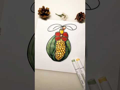 Cute and Cozy Christmas Ornaments - Paperback Coloring Book