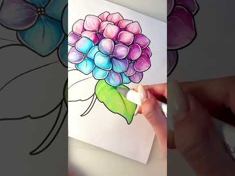 Blooming World - Paperback Coloring Book (Amazon Edition, 74-90 GSM)